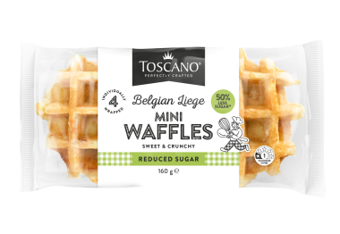 Toscano Reduced Sugar Mini Liege Waffle
